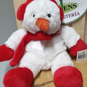 Peluche muñeco de nieve