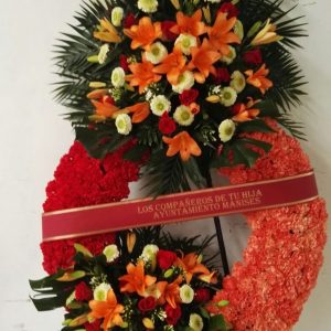 Corona con dos cabezales