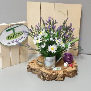 Regadera zinc tronco