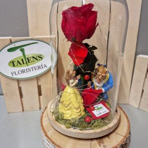 Urna de la Bella y la Bestia